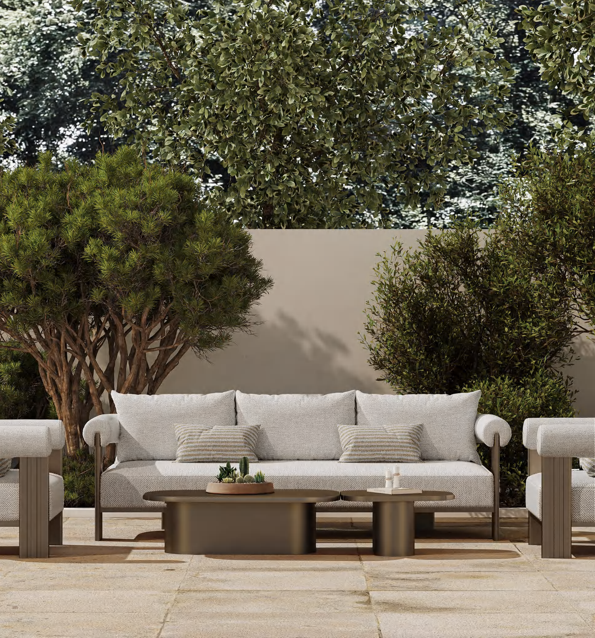 Ethereal — Salon extérieur OAS001 — ambiance