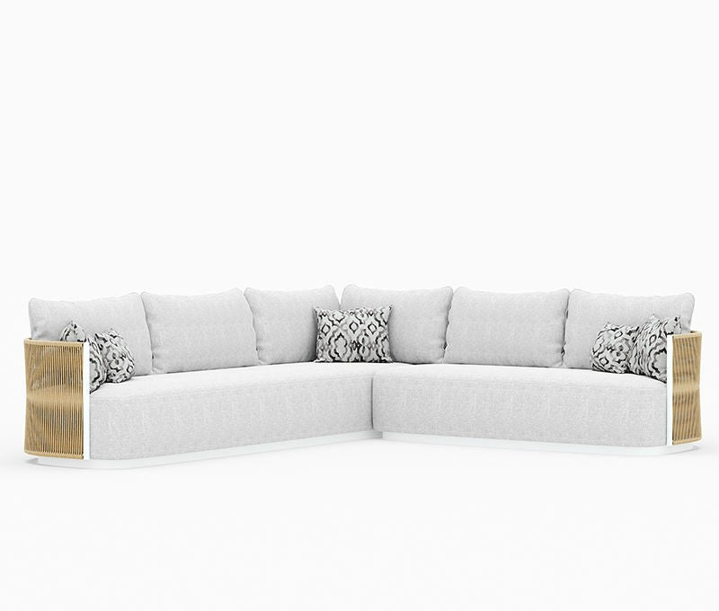 Ensemble de jardin Ripple Écru – Sartoretti Design